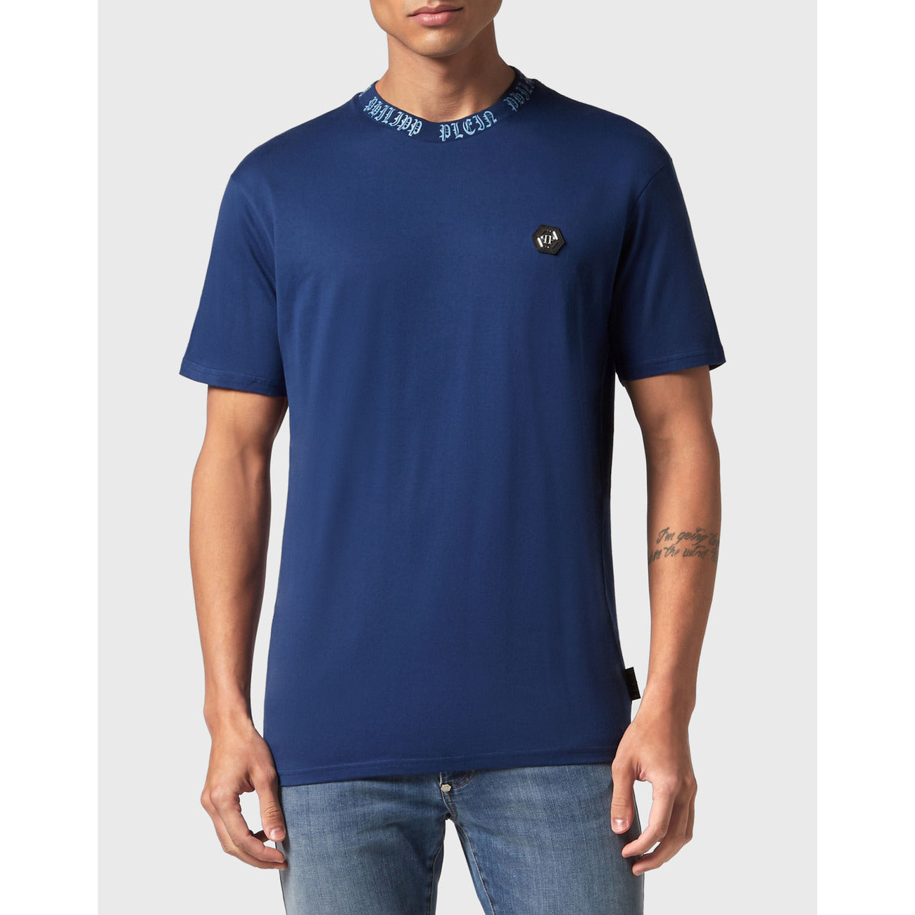 Philipp Plein T-shirt Heren Blauw