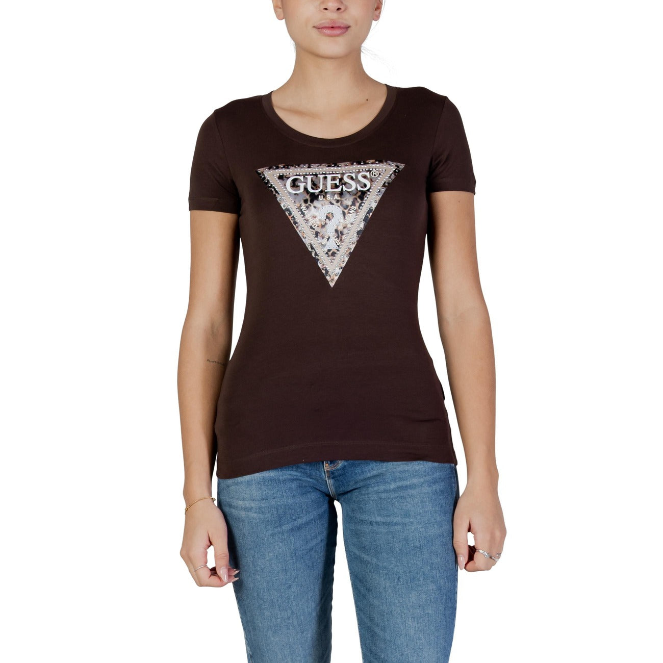 Guess T-Shirt Damen Weiß #2449441