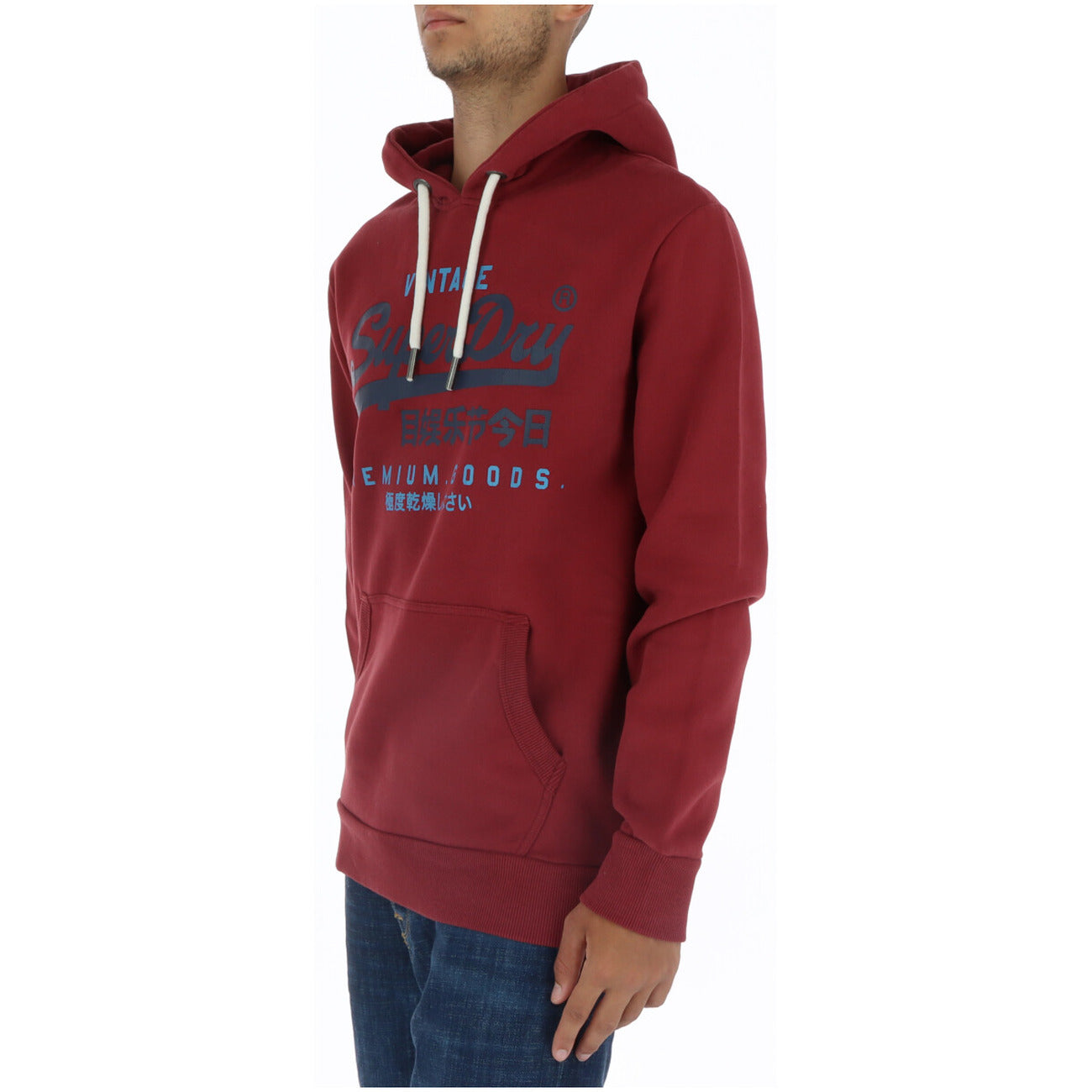Superdry Sweatshirt Heren Bordeaux #2150103