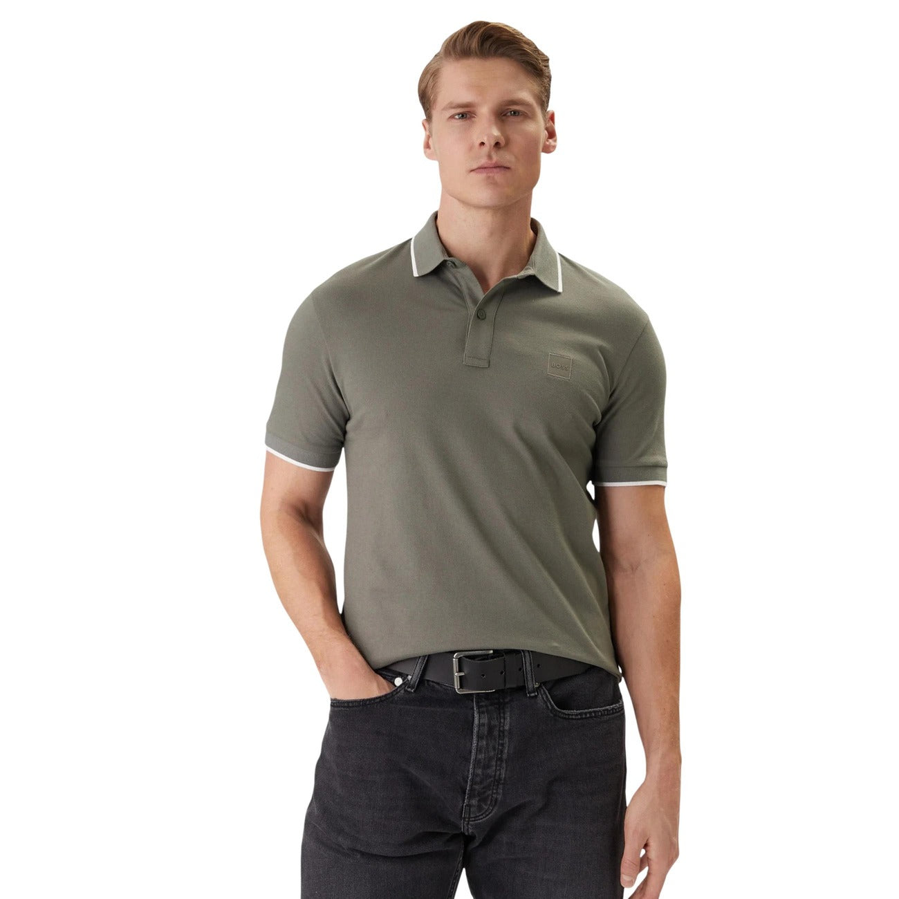 Boss Polo Top Heren Grijs #2458325