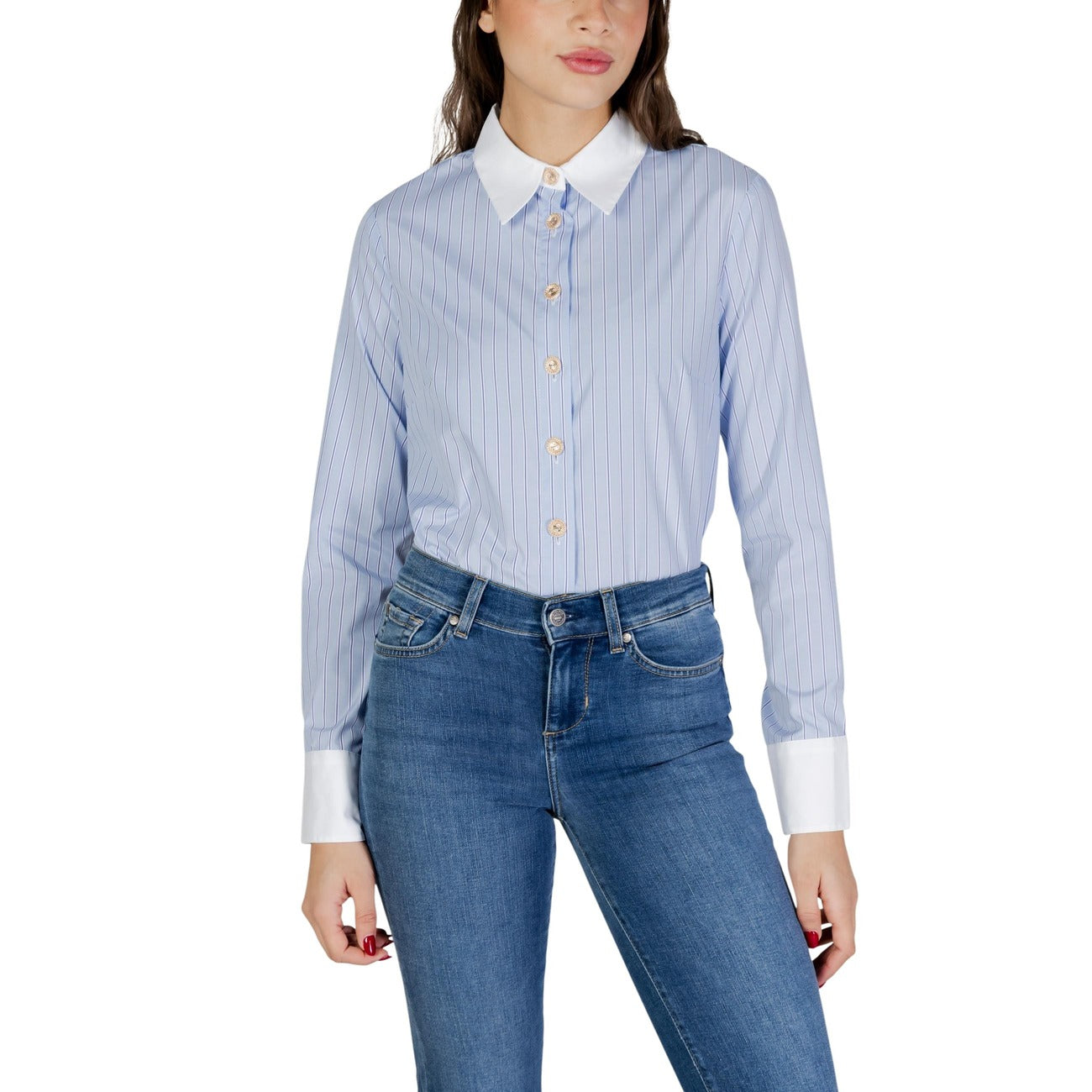 Morgan De Toi Shirt Damen Hellblau