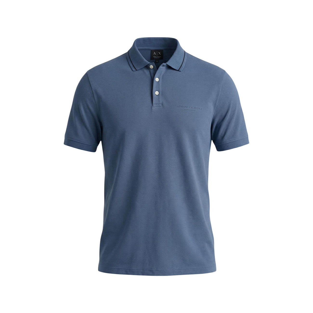 Armani Exchange Polo Top Heren Blauw