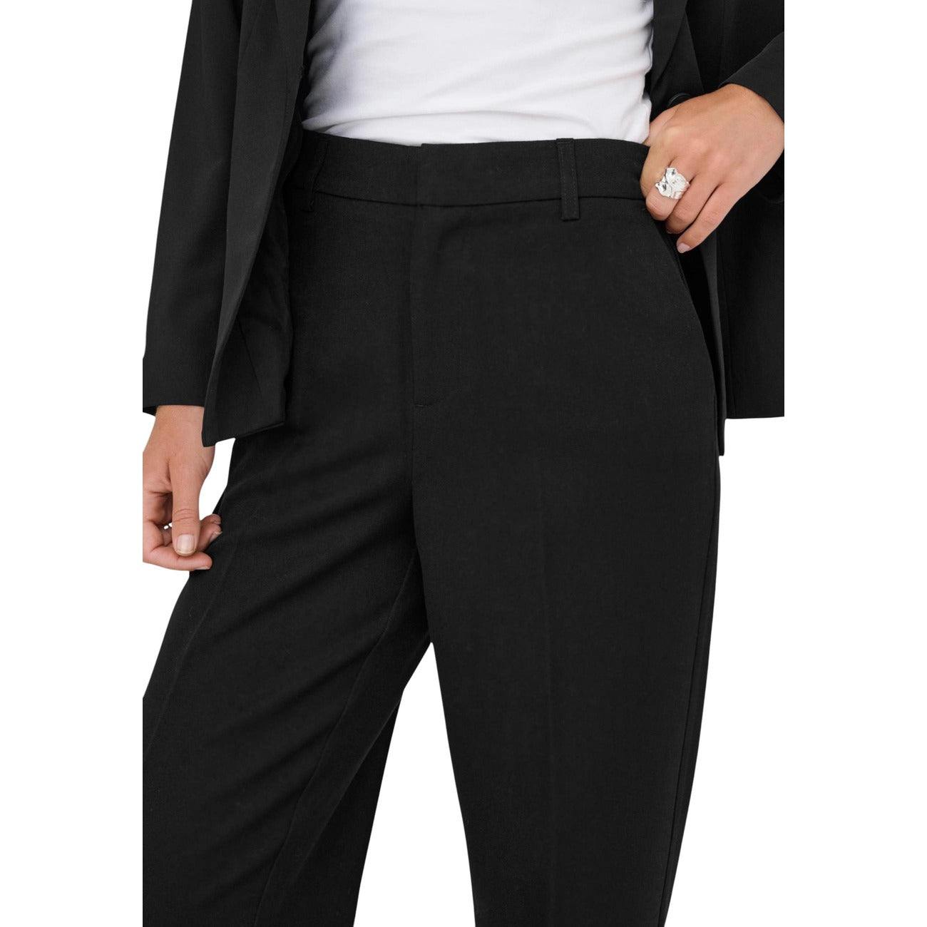 Only Broek Dames Zwart #2464516