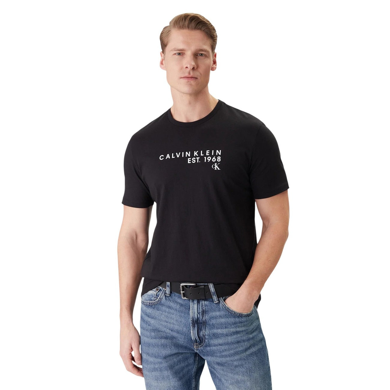 Calvin Klein T-Shirt Herren Schwarz