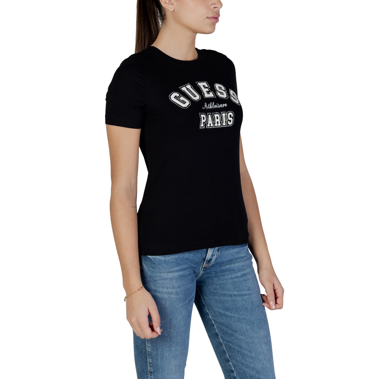 Guess Active T-Shirt Damen Schwarz #2449381