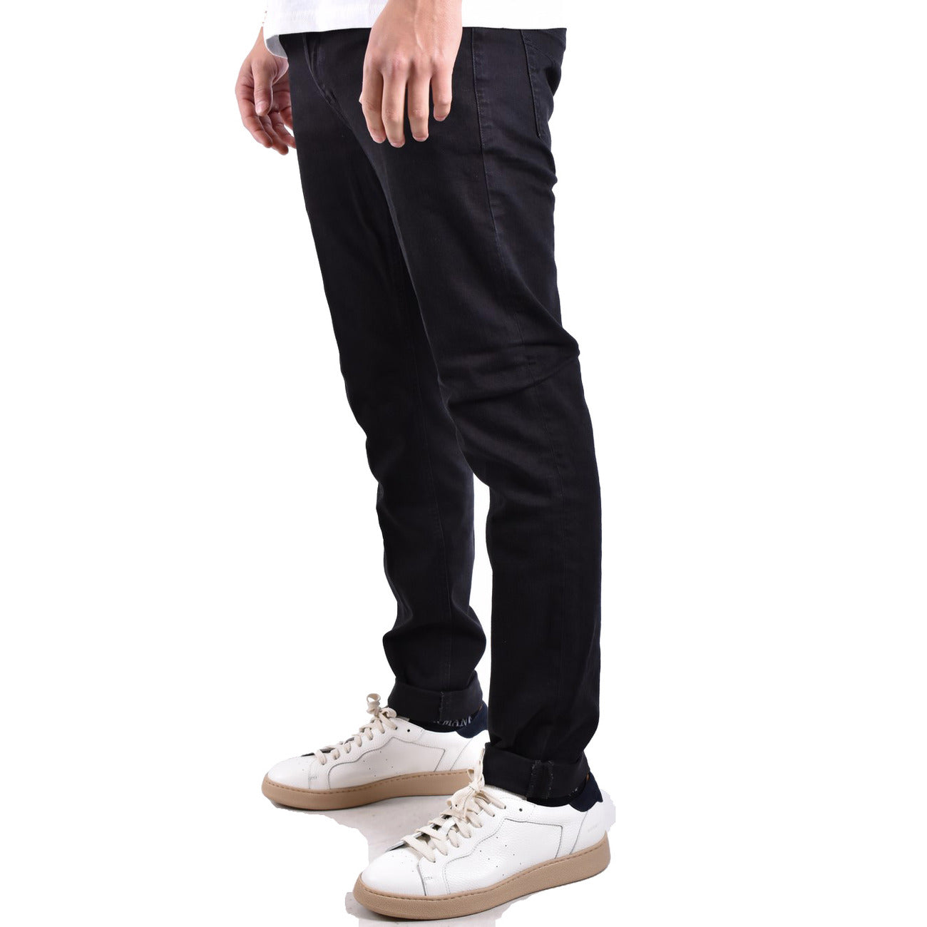 Dondup Hose Herren Schwarz