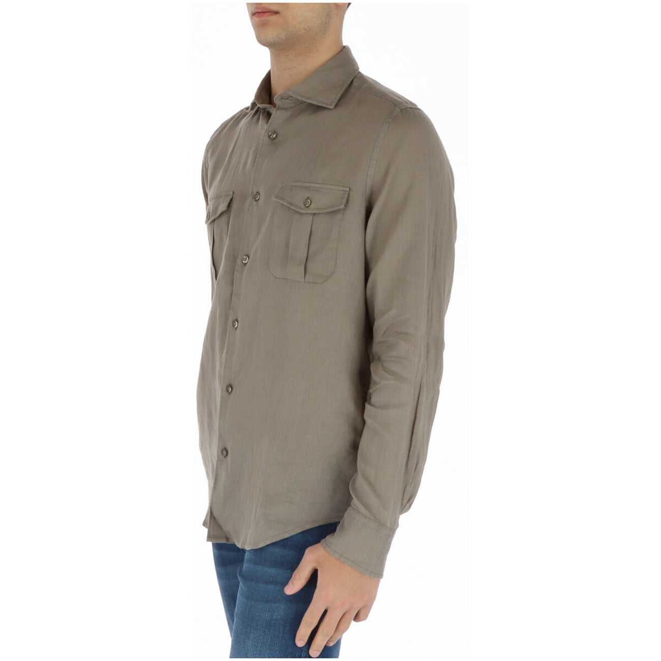 Brian Brome Shirt Heren Groen