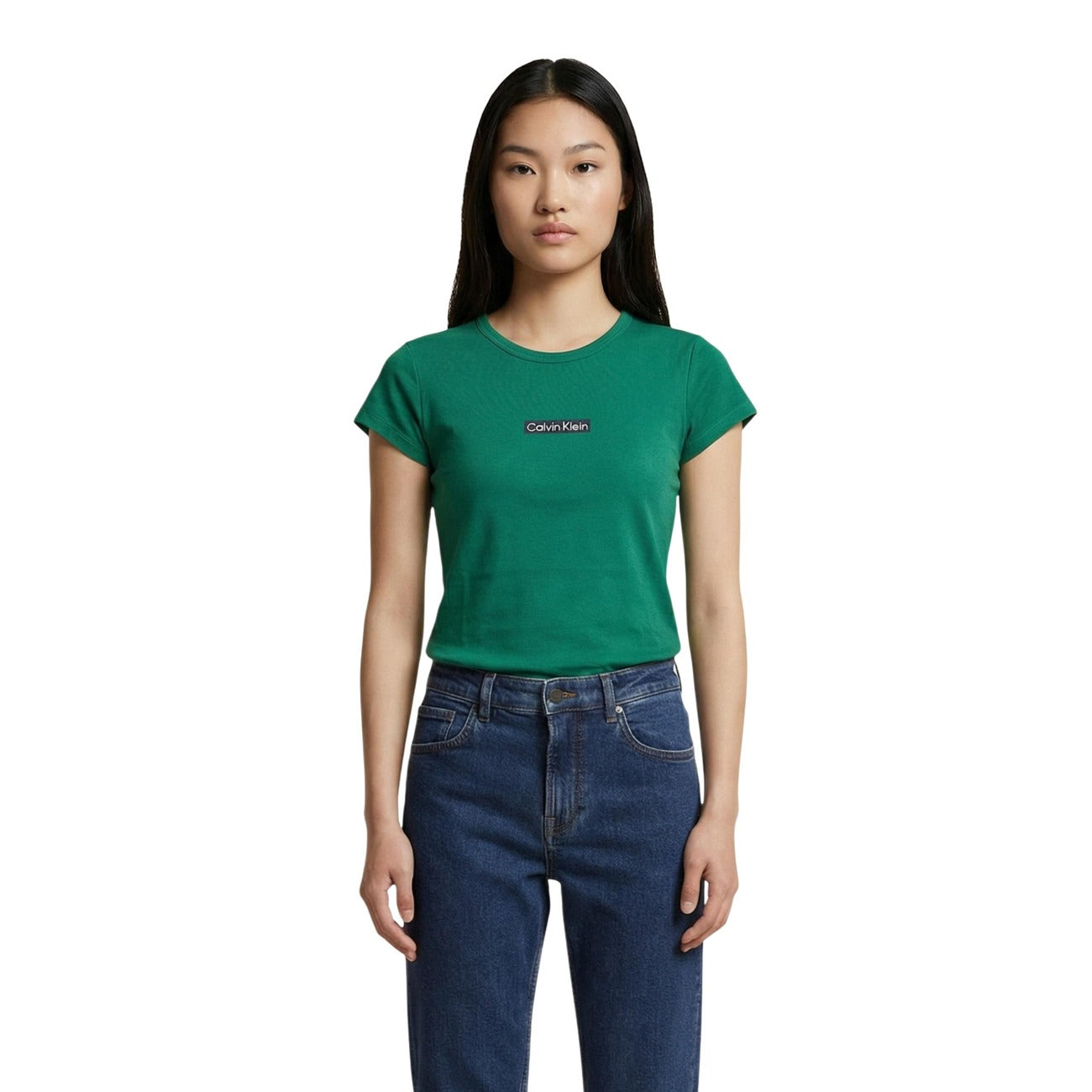 Calvin Klein Jeans T-Shirt Damen Schwarz #2455474