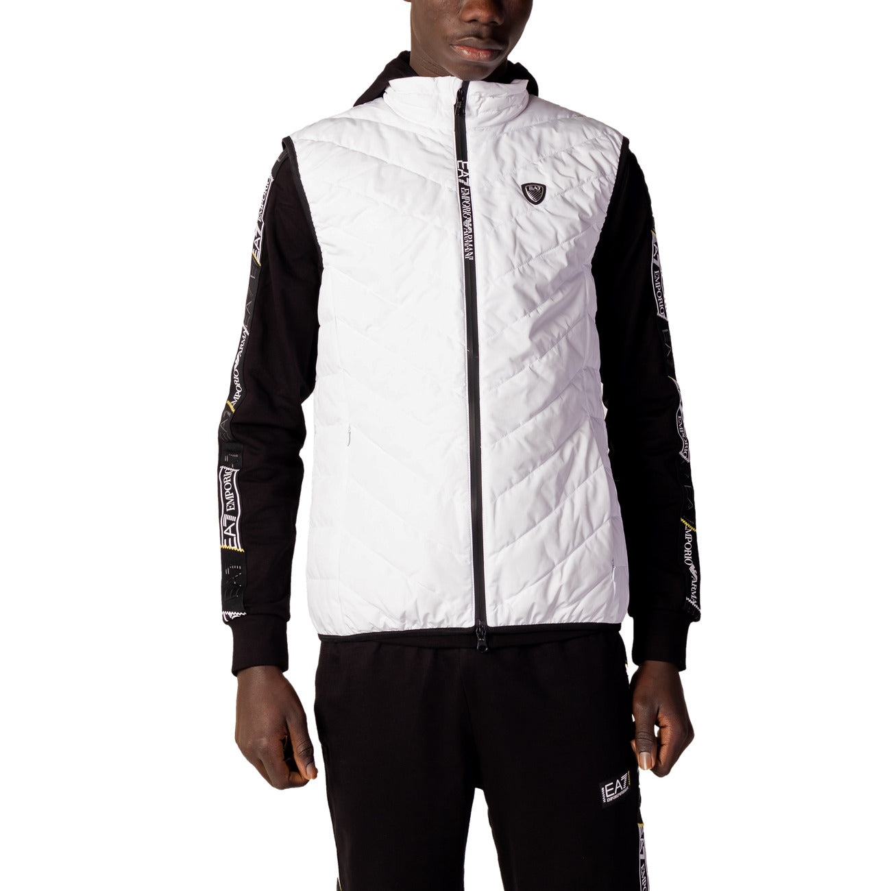 Ea7 Gilet Heren Wit