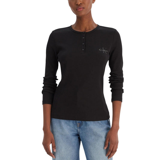 Calvin Klein Jeans Strickmode Damen Schwarz