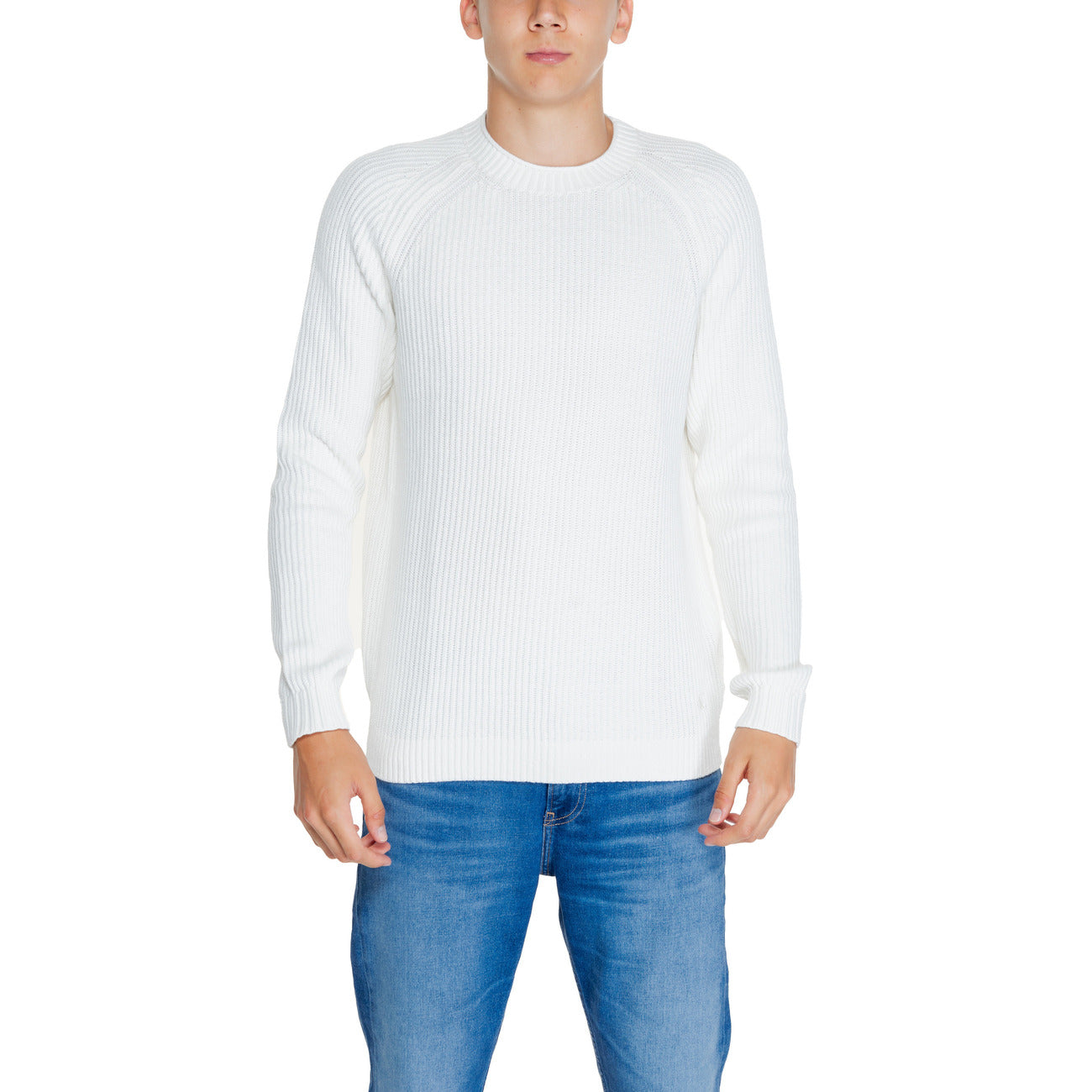 Calvin Klein Jeans Strickmode Herren Weiß #2327165