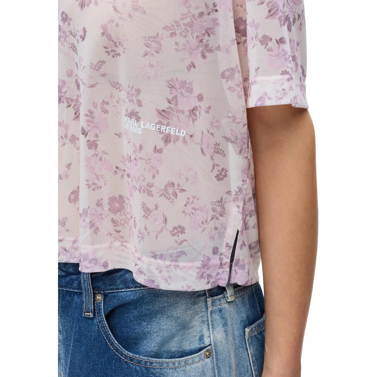 Karl Lagerfeld Jeans T-Shirt Damen Rosa