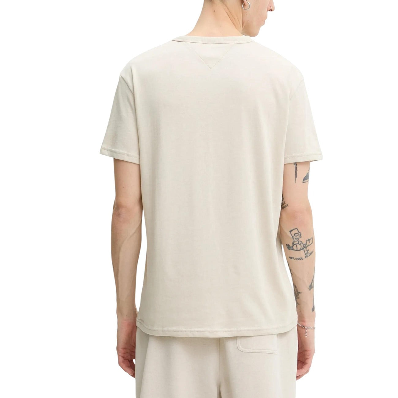 Tommy Hilfiger Jeans T-Shirt Herren Beige #2447531
