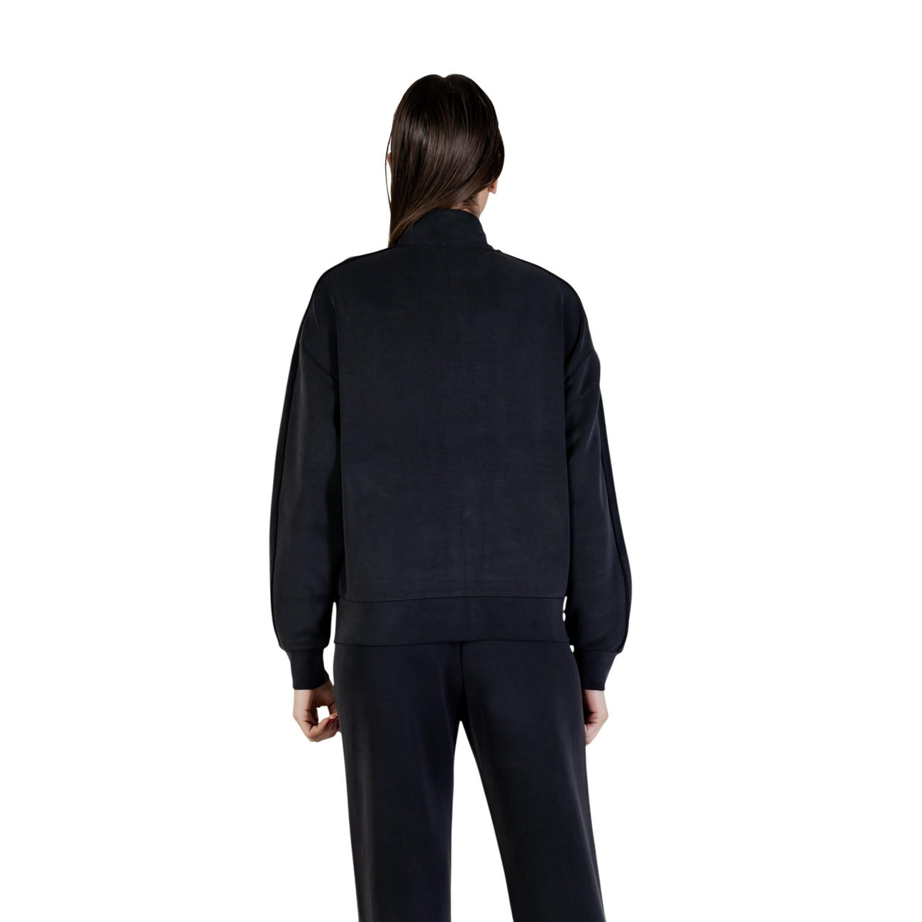 Guess Active Sweatshirt Damen Schwarz Schwarz #2449769