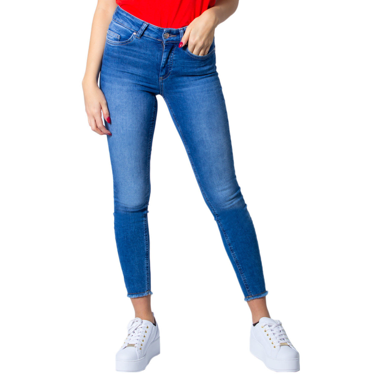 Only Jeans Dames Blauw #2462666