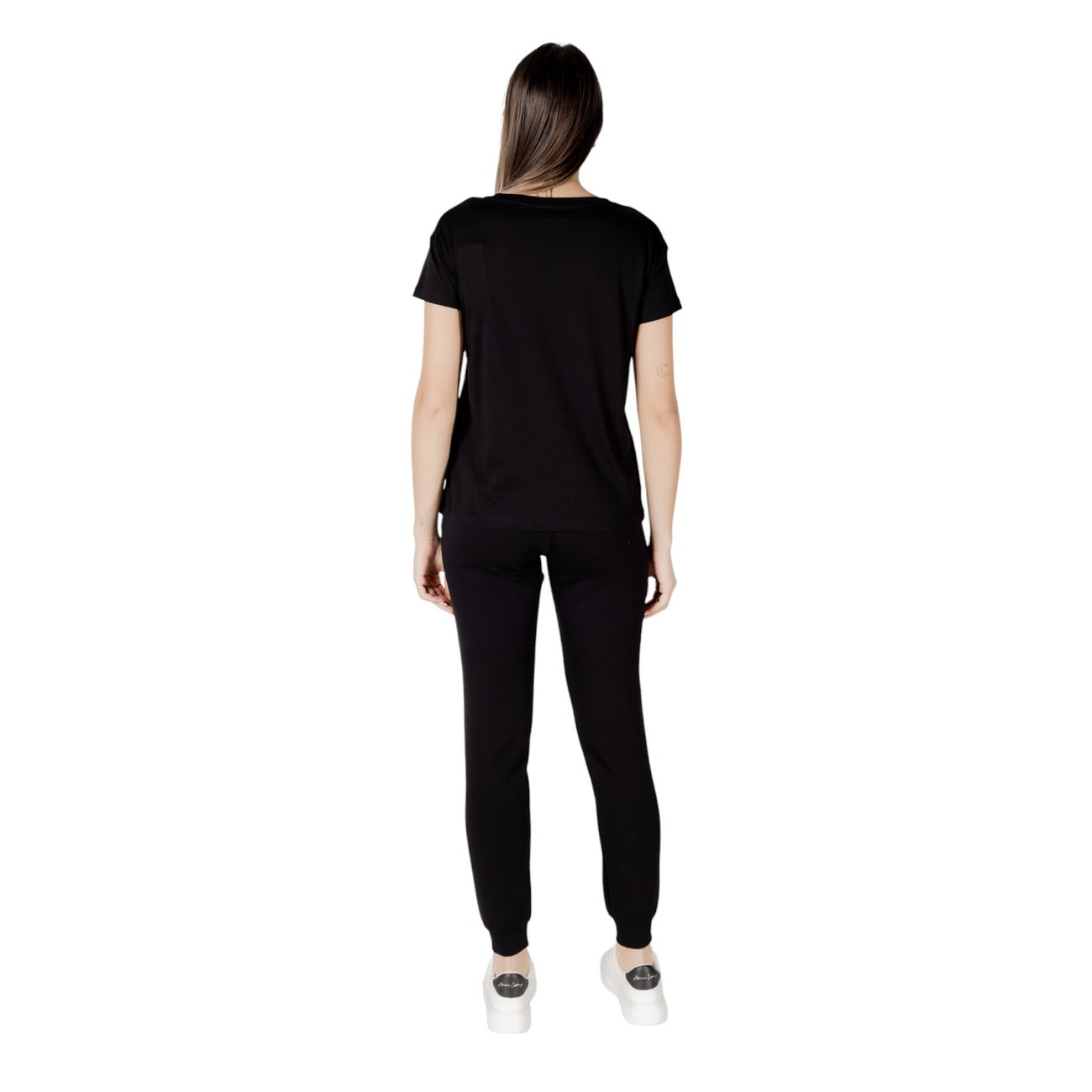 Armani Exchange T-shirt Dames Zwart #2418585