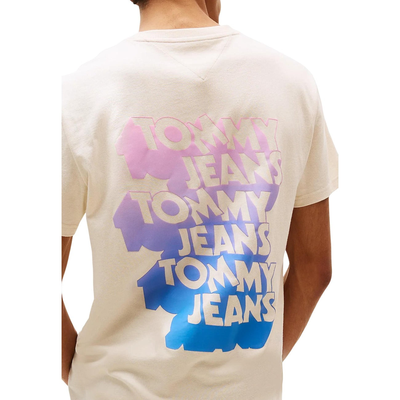 Tommy Hilfiger Jeans T-Shirt Herren Beige #2446397