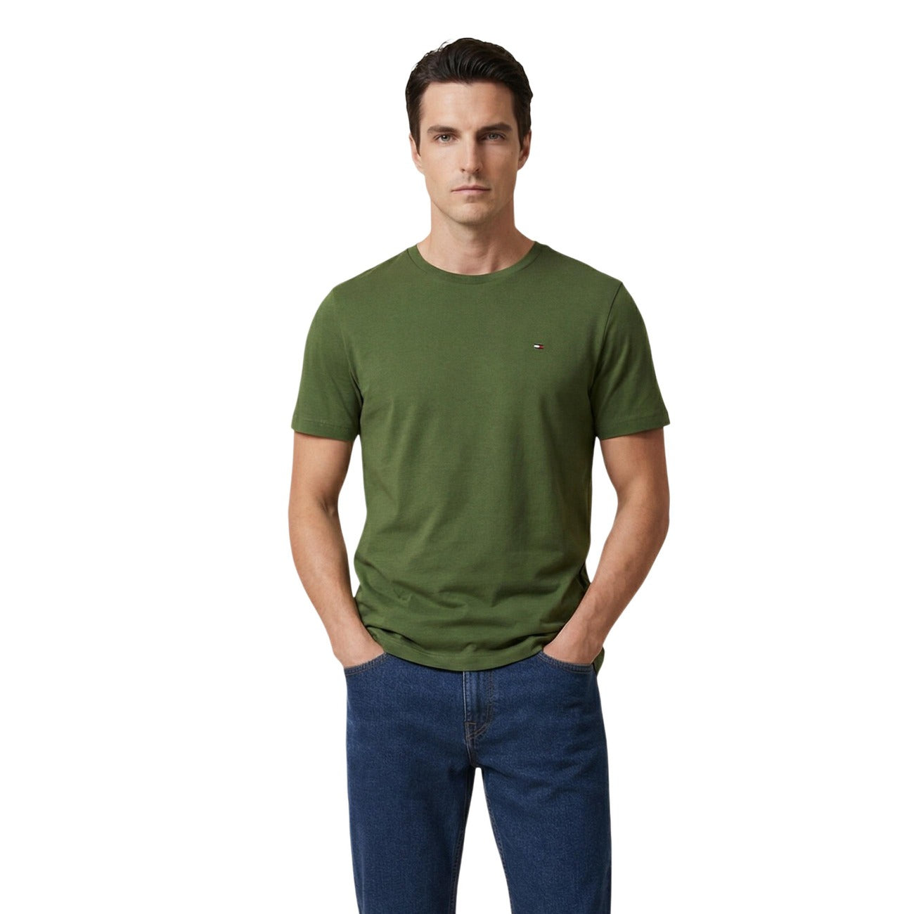 Tommy Hilfiger T-shirt Heren Groen