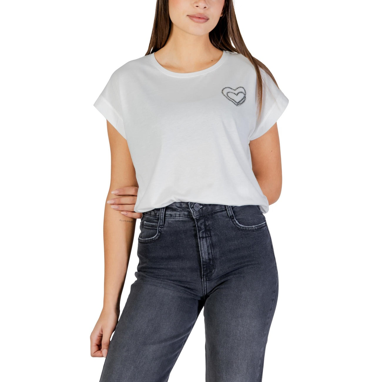 Morgan De Toi T-Shirt Damen Weiß #2448909
