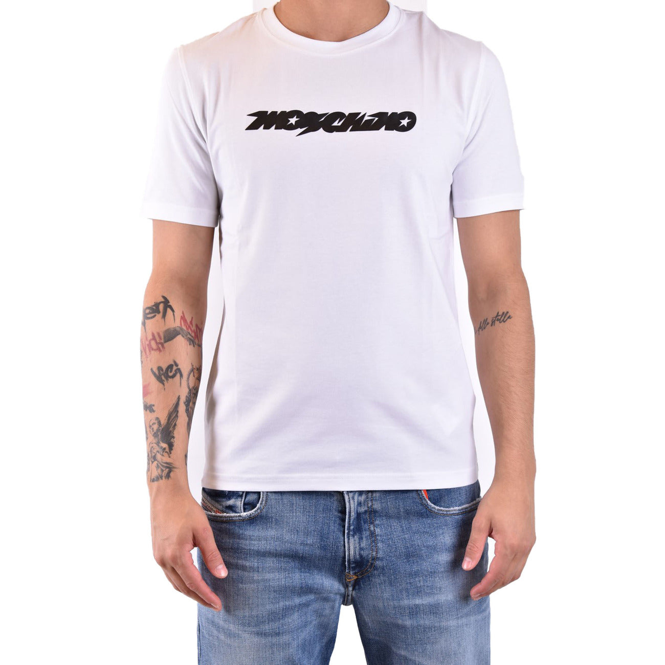 Moschino T-shirt Heren Wit