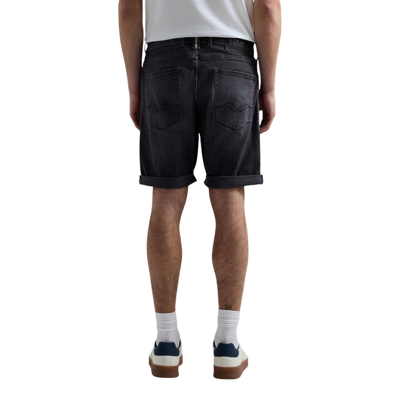 Replay Bermuda Herren Grau