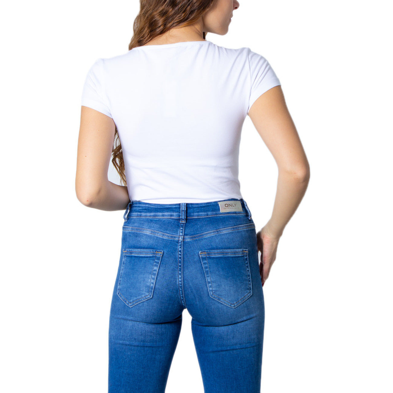 Only T-Shirt Damen Weiß #170903