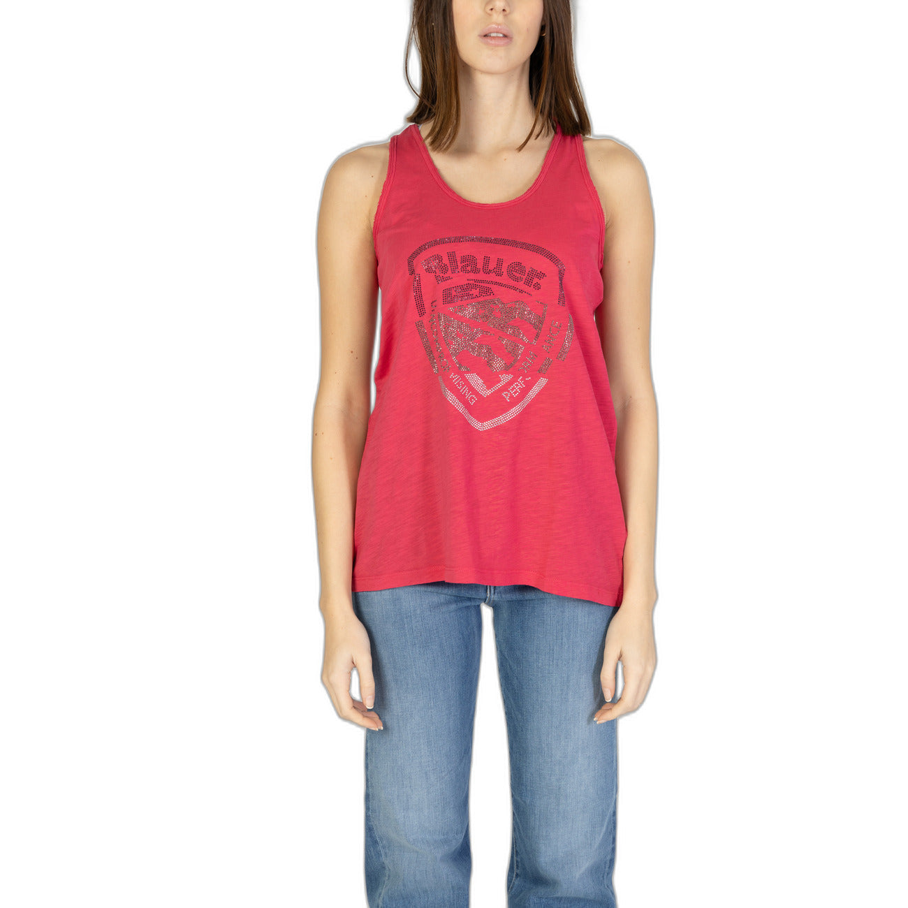 Blauer Vest Dames