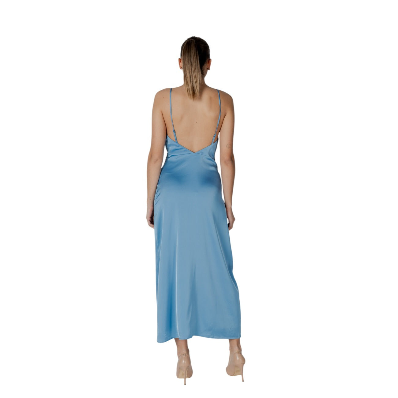 Vila Clothes Jurk Dames Turquoise