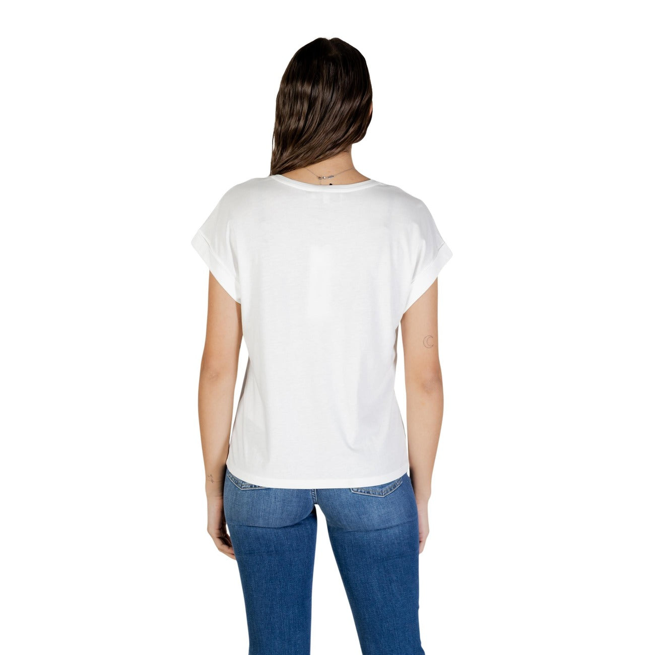 Morgan De Toi T-shirt Dames Wit #2449940