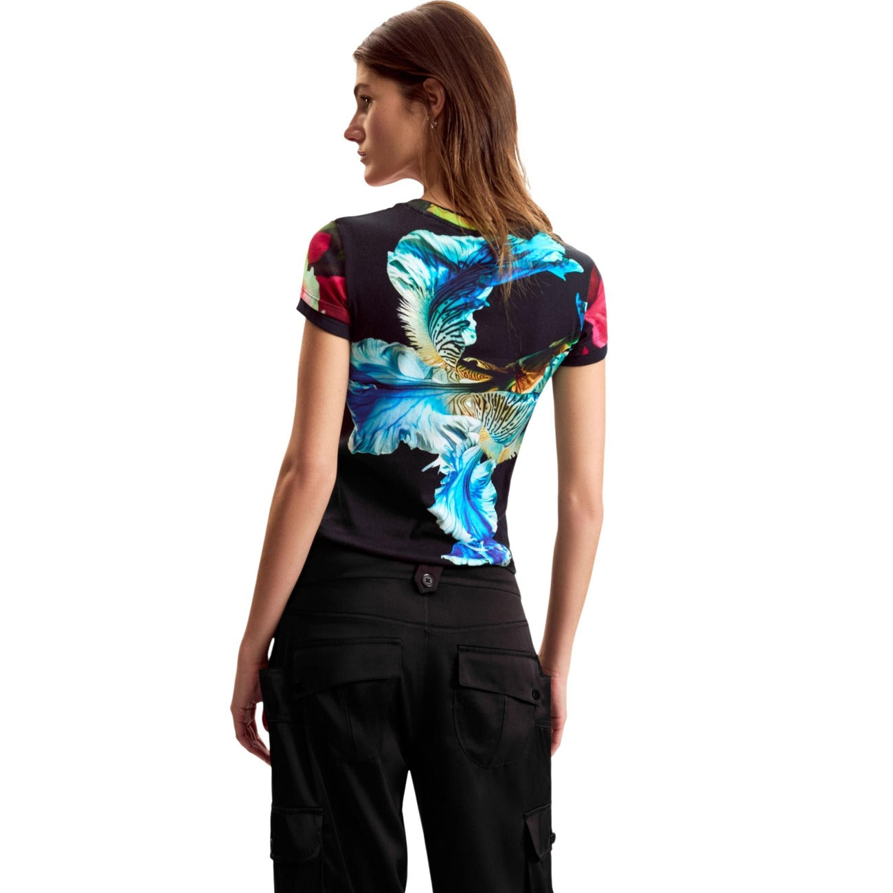 Desigual T-Shirt Damen Blau