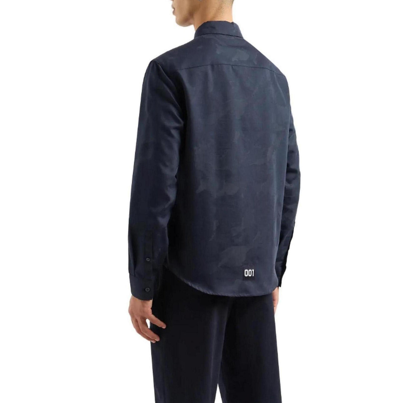Armani Exchange Shirt Heren Blauw #2224480