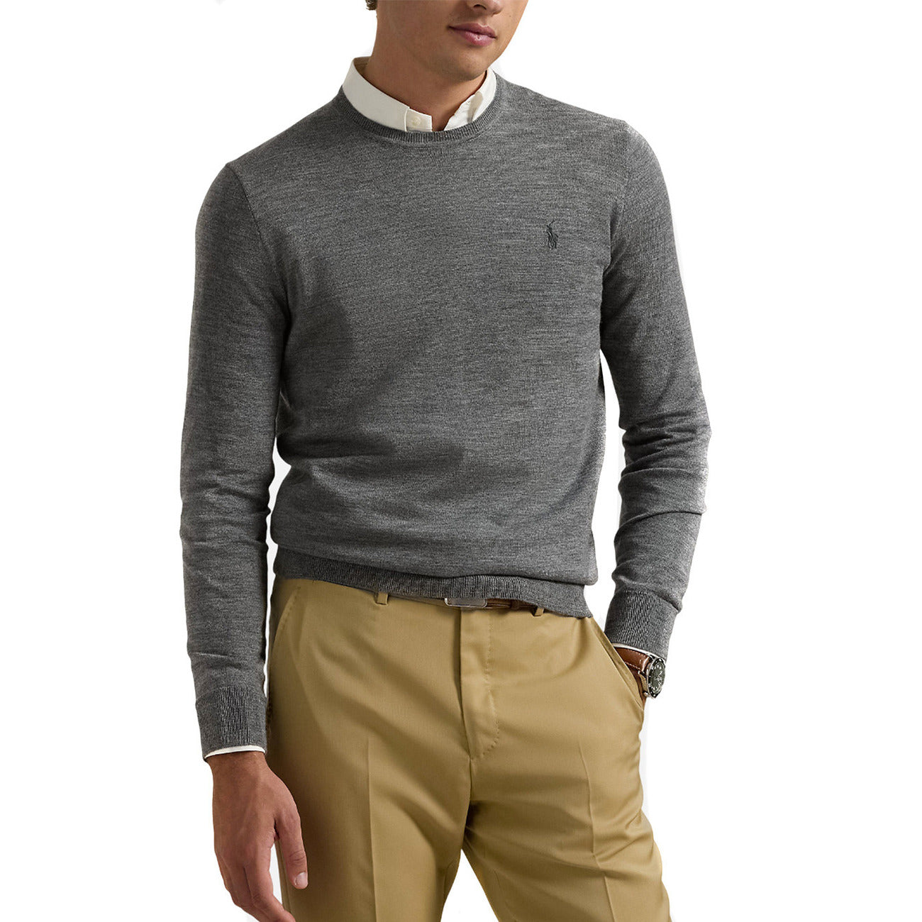 Polo Ralph Lauren Strickmode Herren Grau #2438263