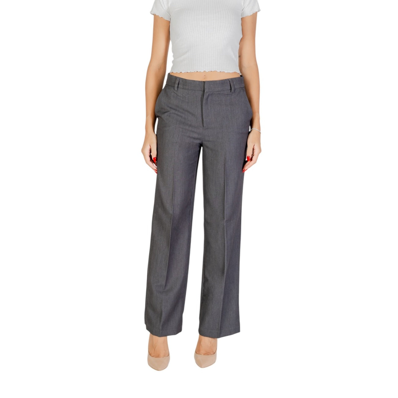 Only Broek Dames Zwart #2464516