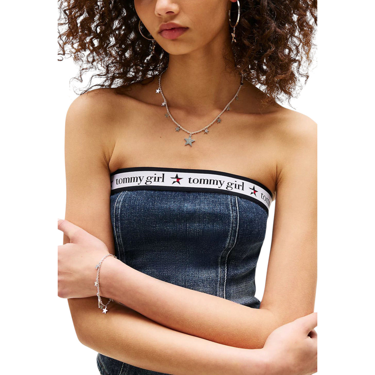 Tommy Hilfiger Jeans Top Dames Blauw