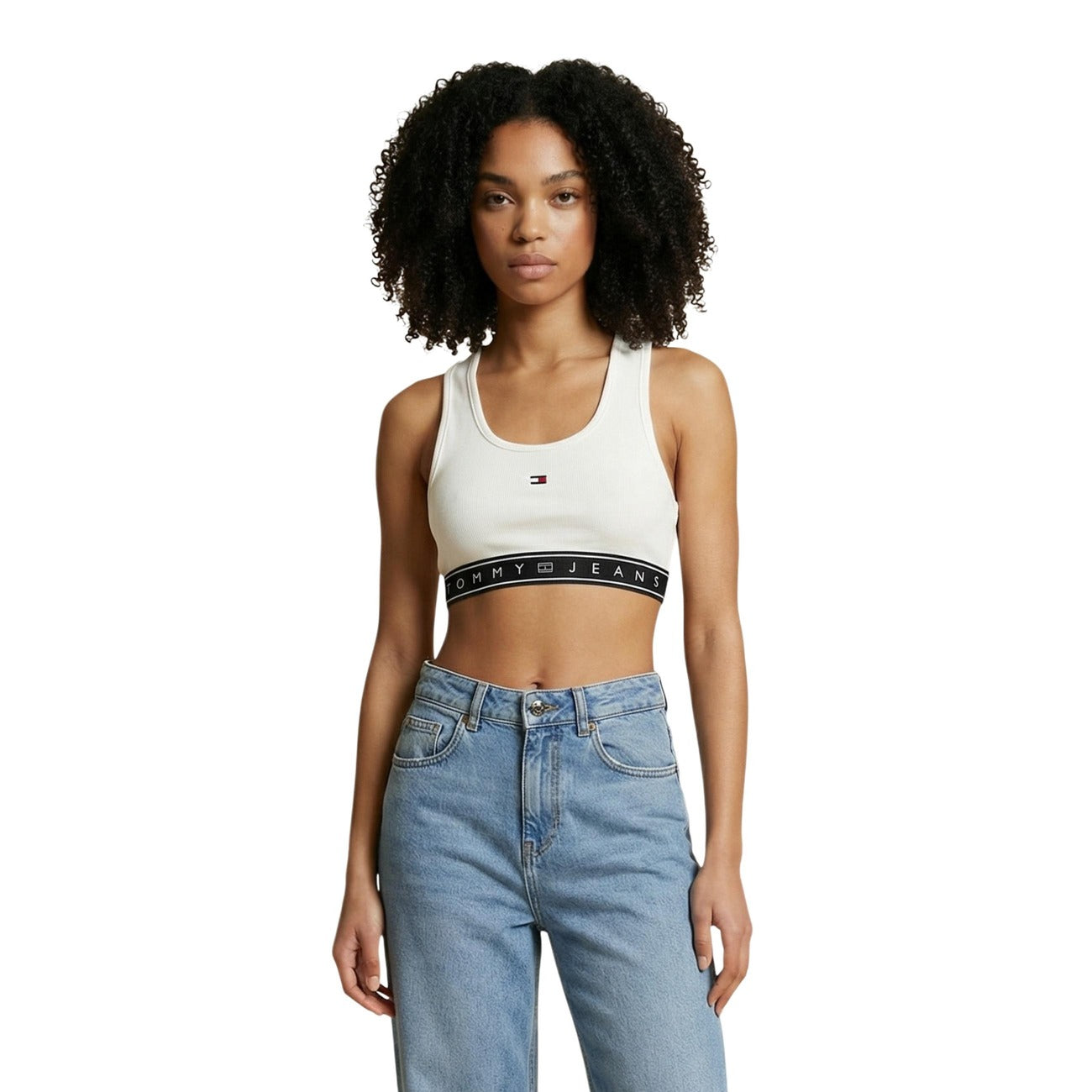 Tommy Hilfiger Jeans Top Damen Weiß #2453331