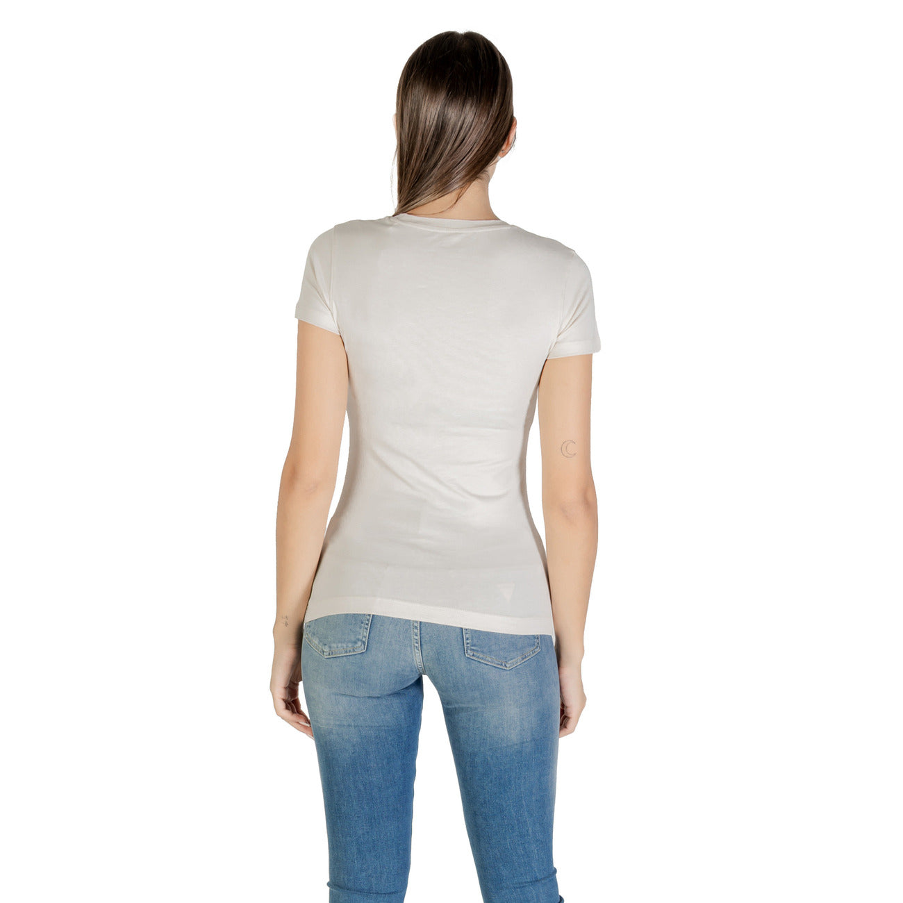 Guess T-shirt Dames Beige #2427116