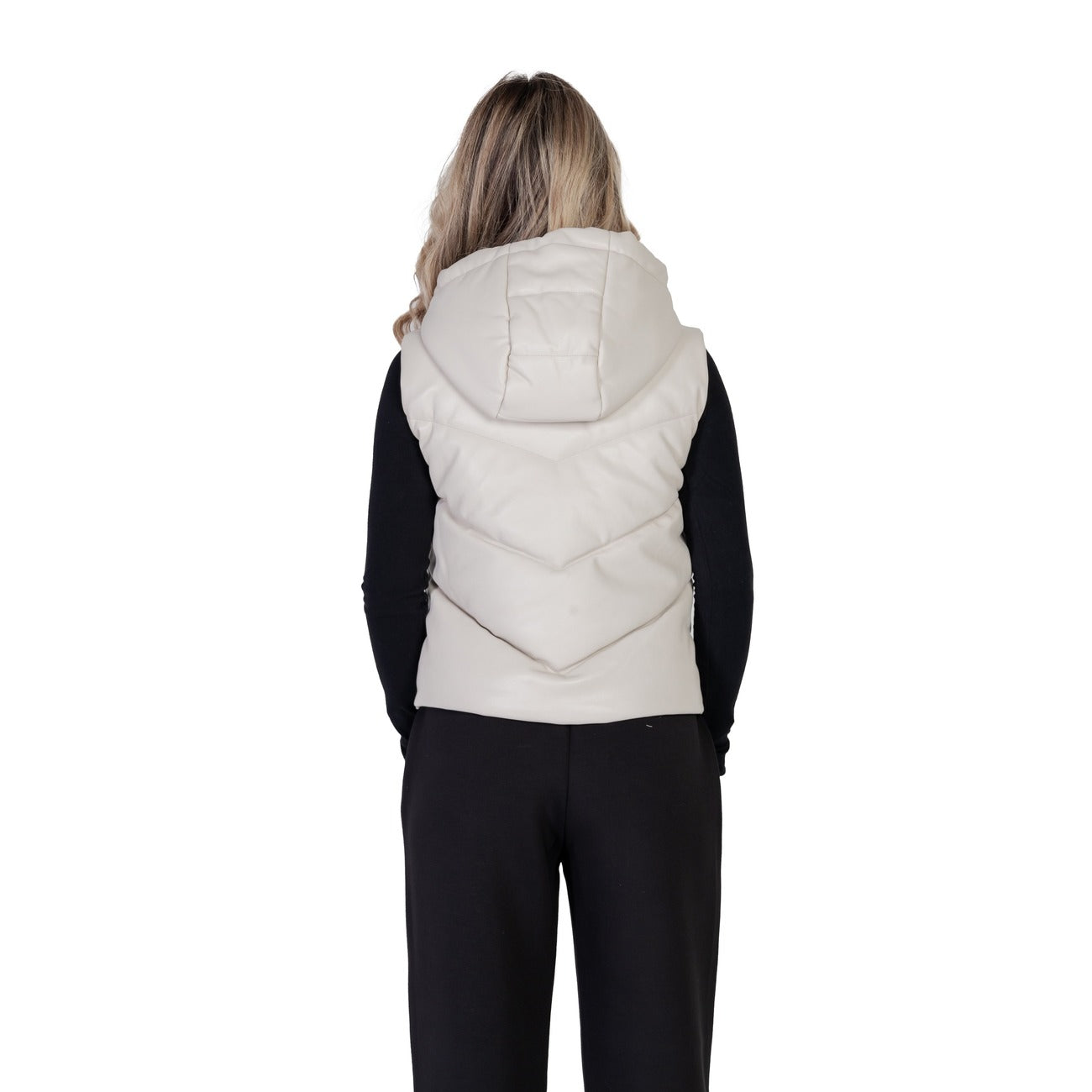 Morgan De Toi Gilet Dames Wit