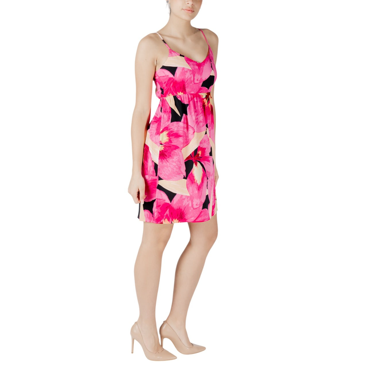 Only Jurk Dames Fuchsia