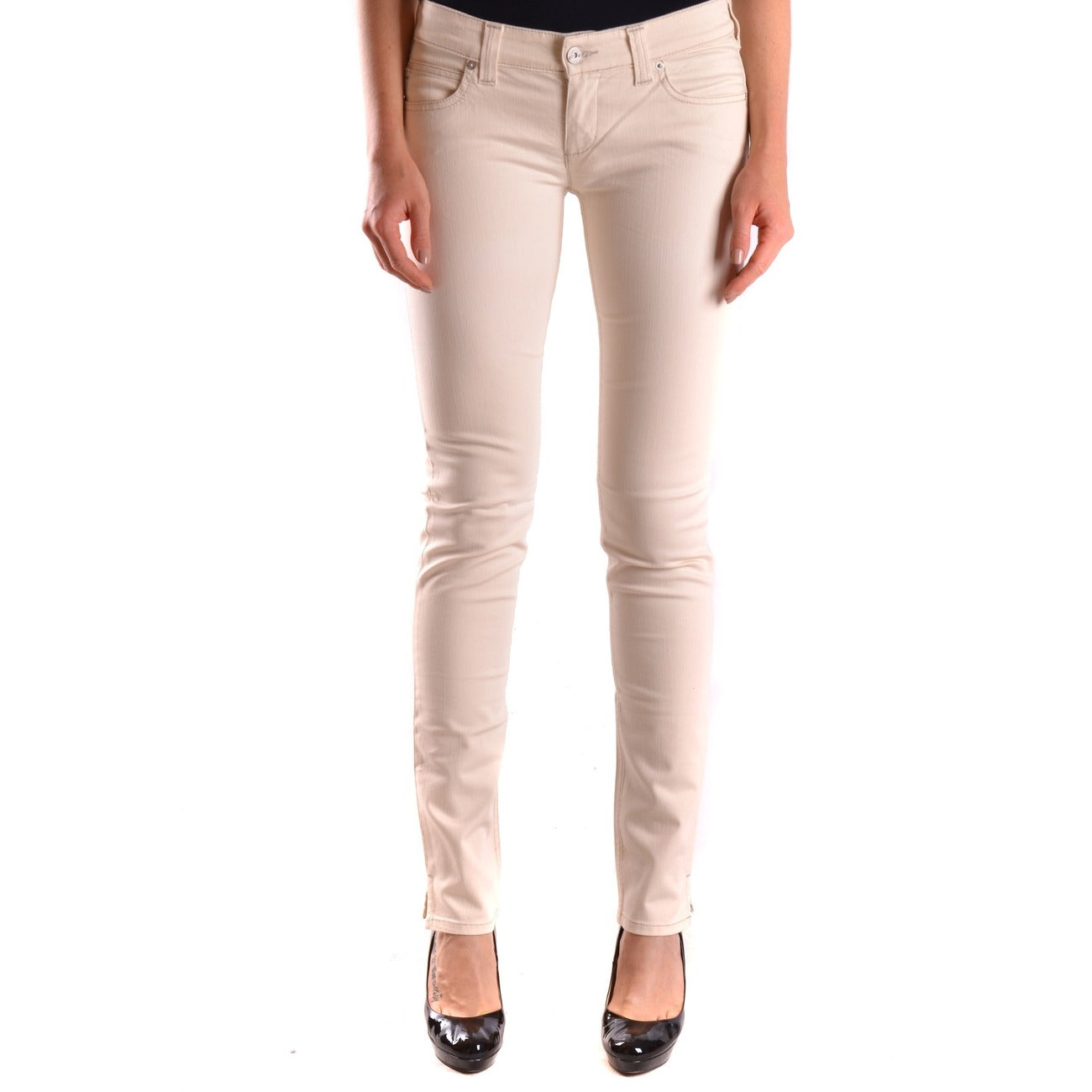Armani Jeans Jeans Dames Beige