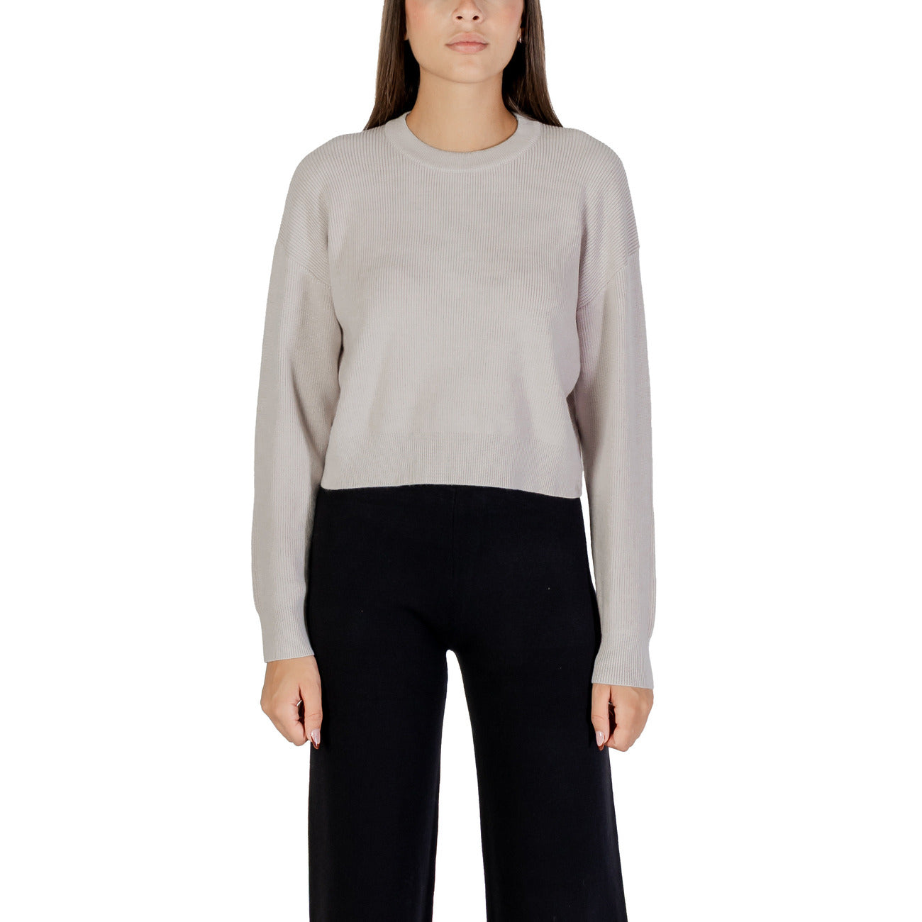 Choral Strickmode Damen Grau #2439490