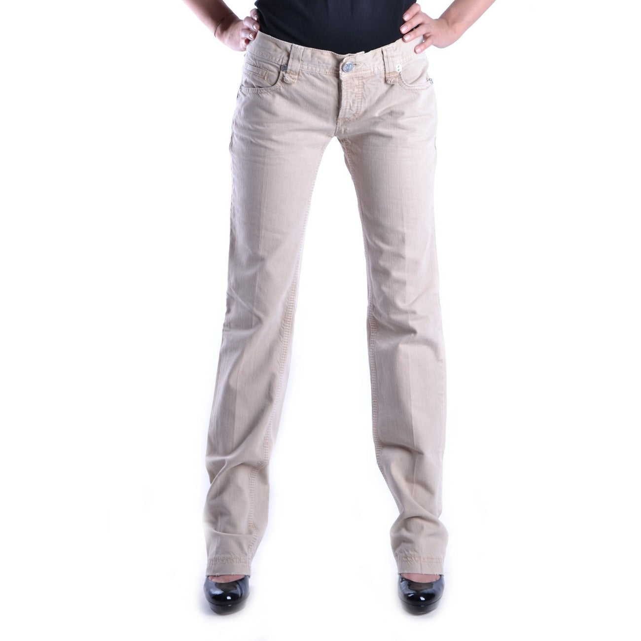 Pinko Jeans Dames Beige