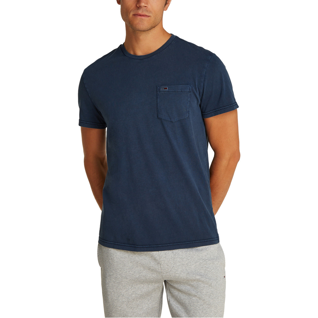 Tommy Hilfiger Jeans T-shirt Heren Blauw #2420054