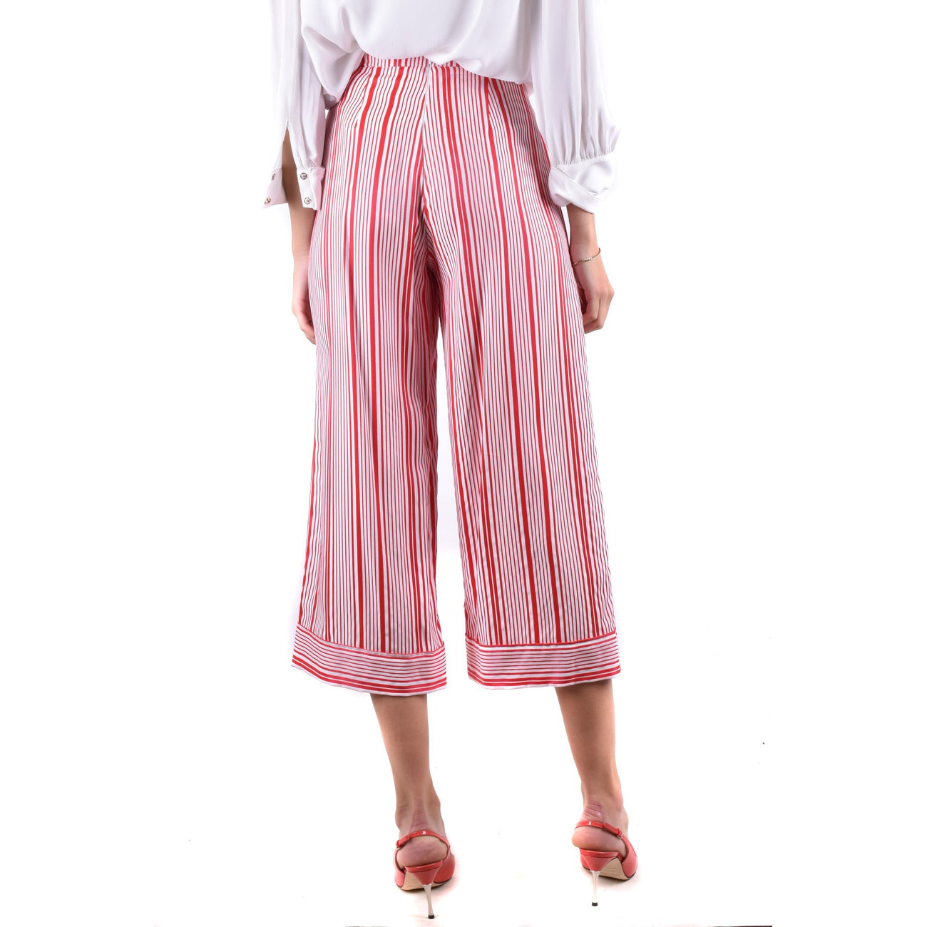 Elisabetta Franchi Broek Dames Rood #2425090