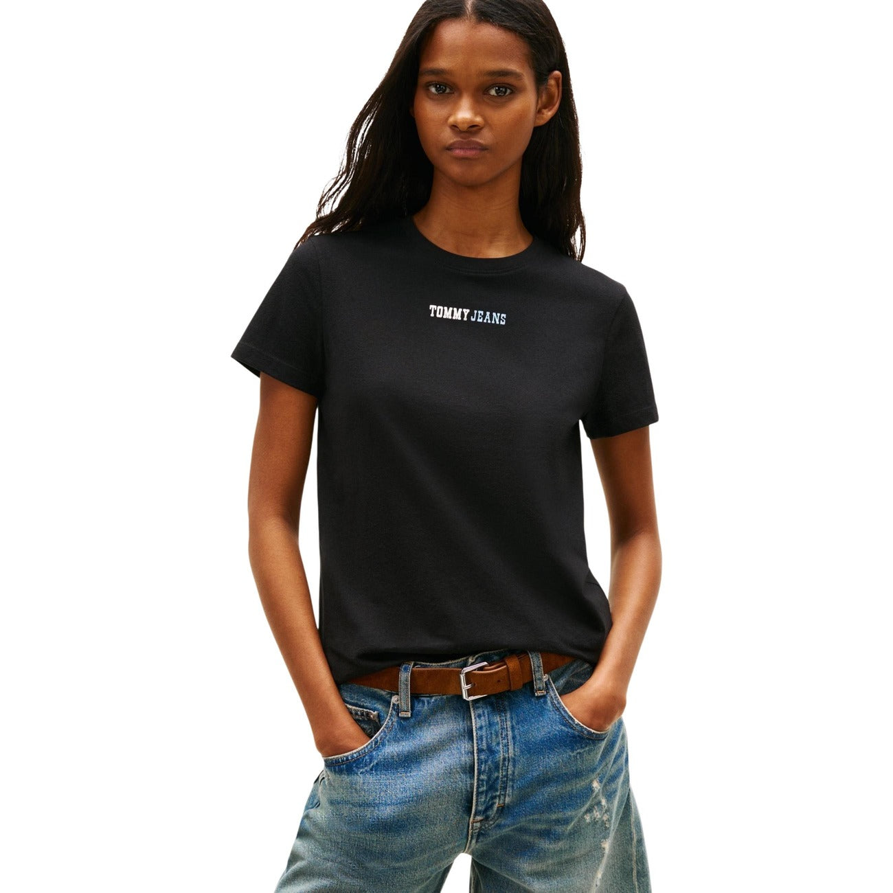 Tommy Hilfiger Jeans T-Shirt Damen Beige