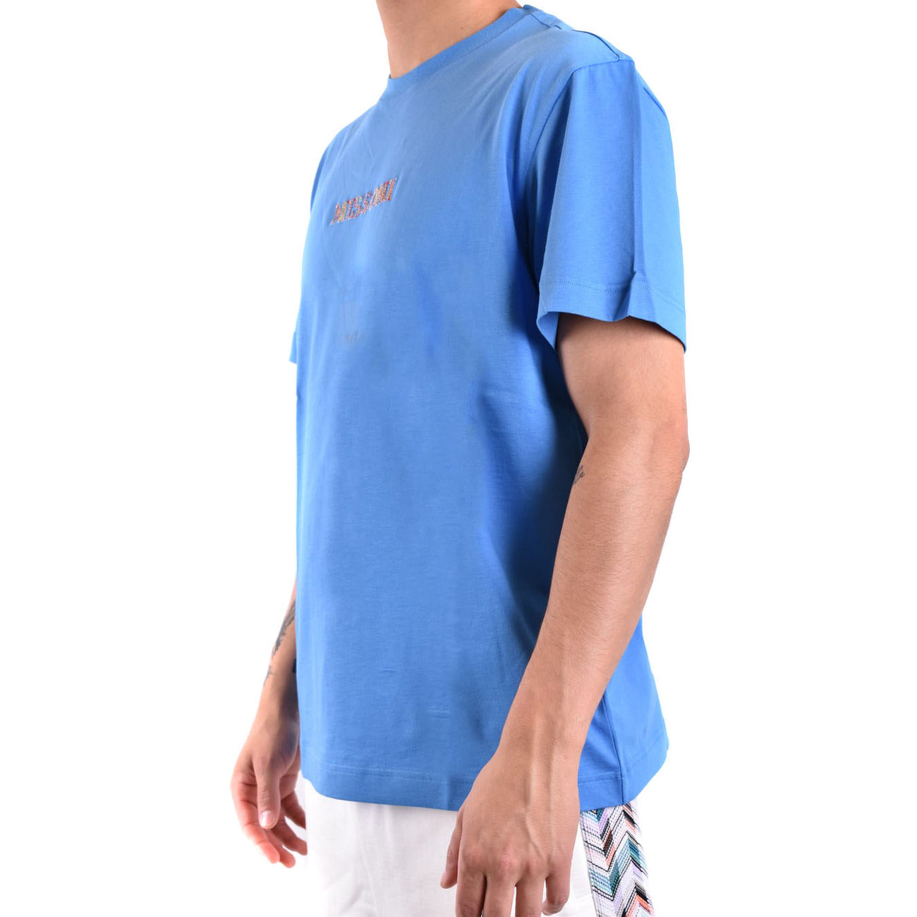 Missoni  T-shirt Heren Turquoise