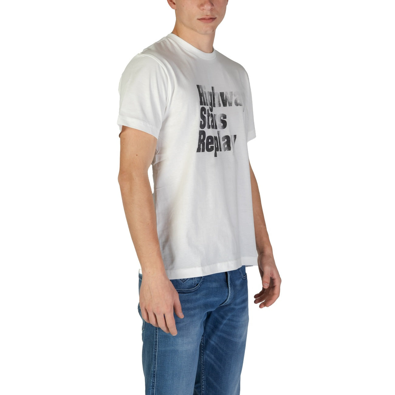 Replay T-Shirt Herren Weiß #2371880