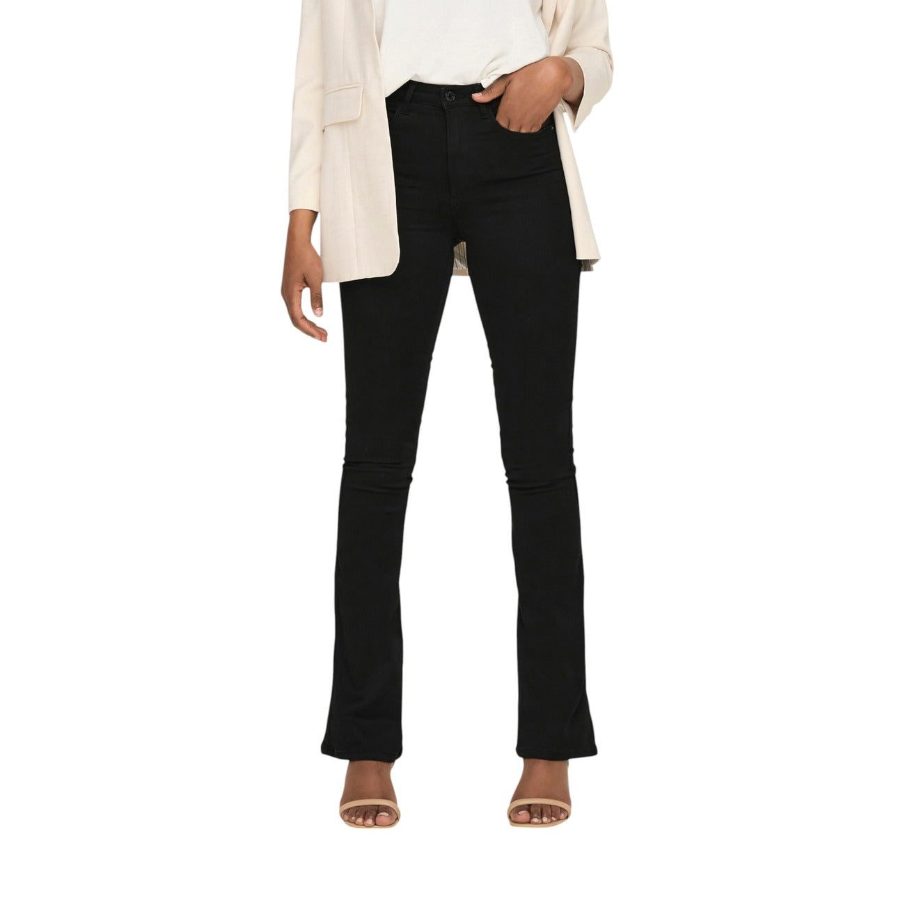 Only Hose Damen Schwarz #2462486