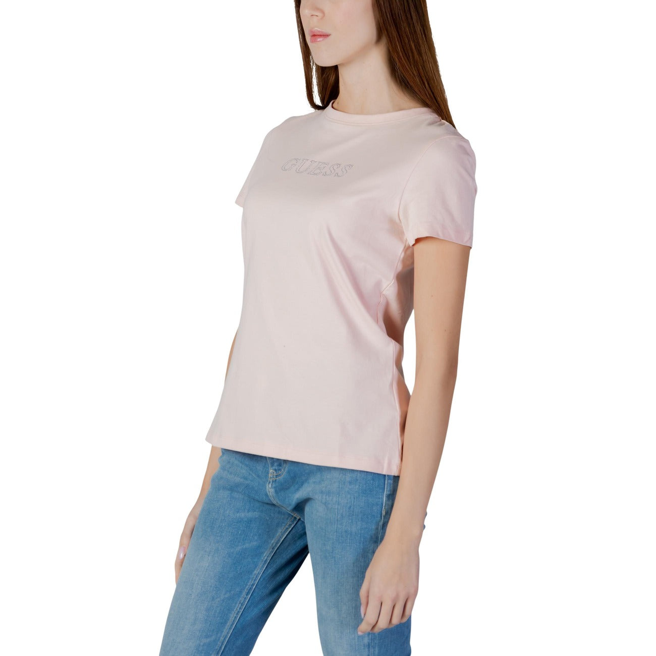 Guess Active T-shirt Dames Roze
