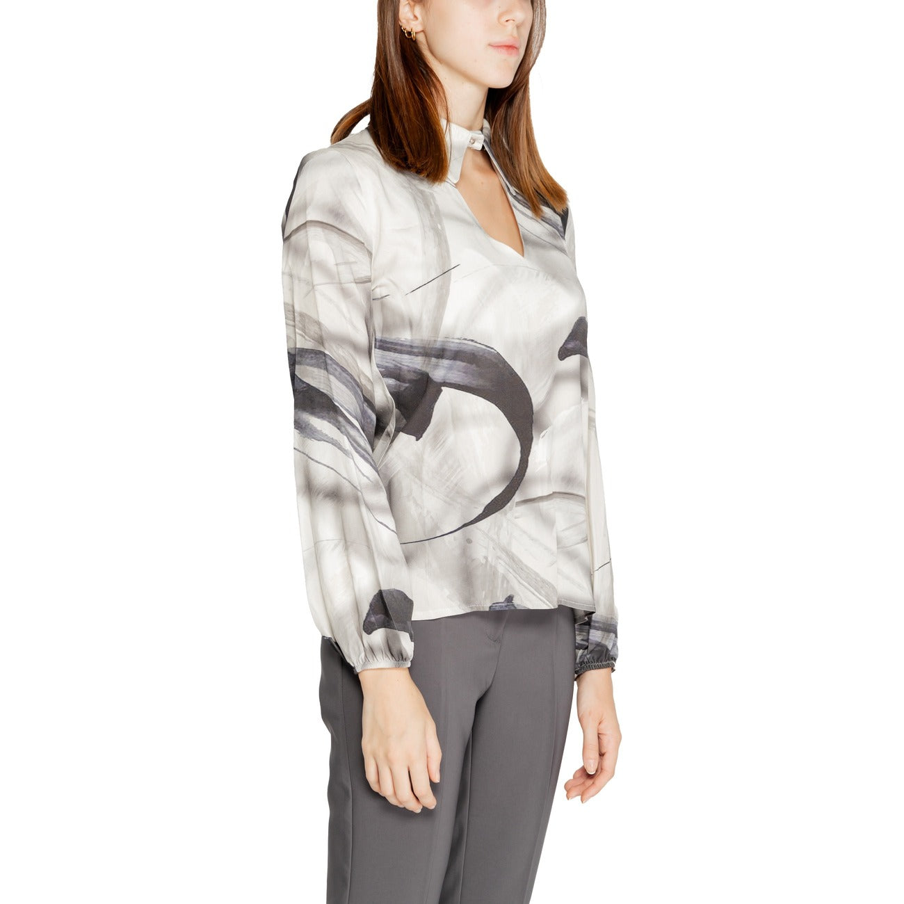 Rinascimento Bluse Damen Grau #2348386