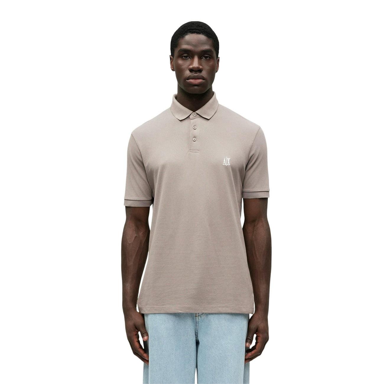 Armani Exchange Polo Top Herren Braun #2455667